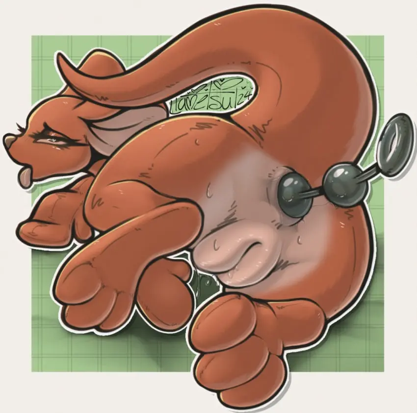 Image female,solo,pussy,tongue_out,tongue,ass,disney,anal,anal_sex,digital_media_(artwork),eyelashes,anthro,anus,public_domain,penetration,genitals,mammal,sex_toy,rear_view,2024,anthro_only,anal_beads,plump_labia,object_in_ass,sex_toy_in_ass,sex_toy_insertion,marsupial,llametsul,kangaroo,macropod,literature,anal_beads_in_ass,kanga,winnie_the_pooh_(franchise)
