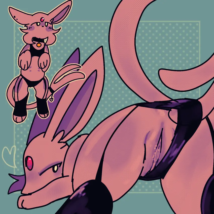Image clothing,female,hi_res,solo,eeveelution,pokemon,pokemon_(species),pussy,tail,female_focus,gem,lingerie,anthro,purple_fur,spread_pussy,spreading,nintendo,fur,genitals,purple_body,black_clothing,generation_2_pokemon,black_lingerie,espeon,forehead_gem,unusual_anatomy,forked_tail,unusual_tail,xxstrangerxx