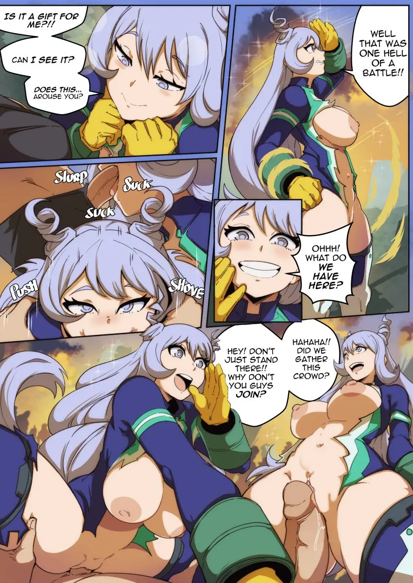 Image 1girls,breasts,female,hi_res,light-skinned_female,light_skin,long_hair,1boy,blue_eyes,blue_hair,male,navel,penis,ass,sex,huge_cock,huge_breasts,my_hero_academia,blowjob,comic,dialogue,english_text,torn_clothes,pinkseito,hero_outfit_(mha),nejire_hado,reverse_outfit