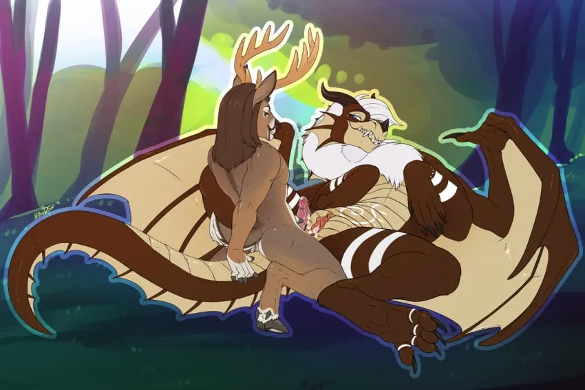 Image female,cum,male,penis,pussy,duo,erection,male/female,anthro,cum_in_pussy,cum_inside,mythology,after_vaginal,genital_fluids,bodily_fluids,genitals,mammal,claws,submissive,submissive_female,scalie,deer,mythological_creature,dragon,mythological_scalie,cloven_hooves,hooves,feral,zoophilia,anthro_on_feral,black_claws,pink_penis,red_pussy,nitrods,akerin,rajha,submissive_feral
