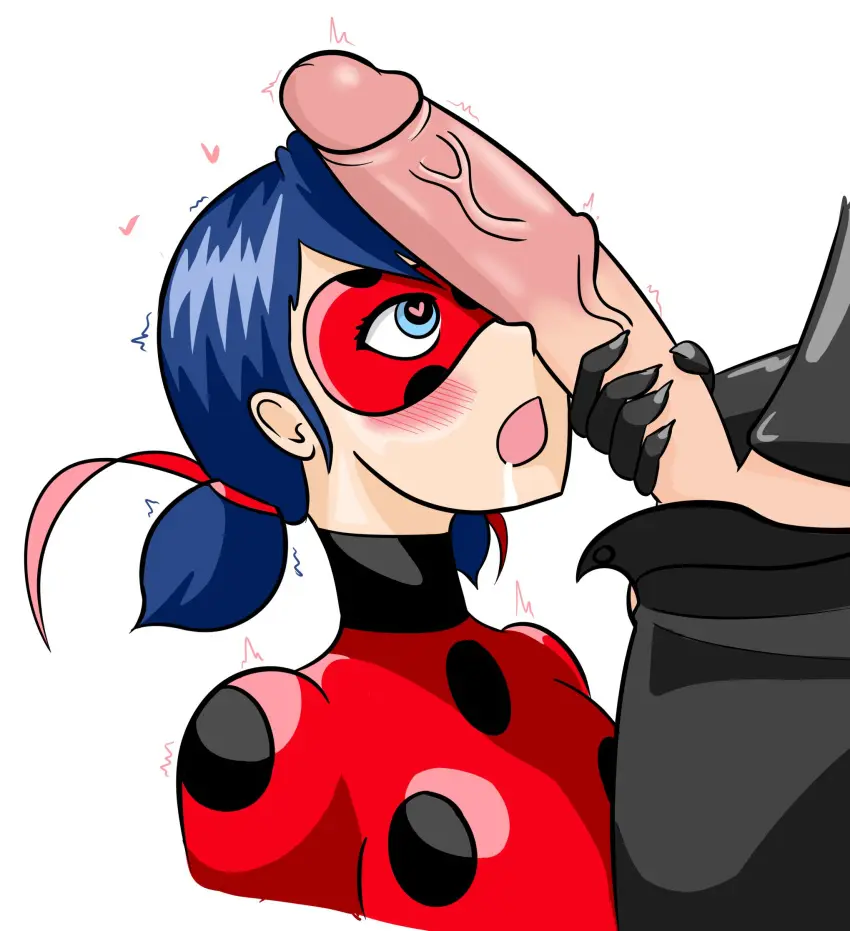 Image 1girls,blush,clothed,female,white_background,blue_eyes,blue_hair,heart-shaped_pupils,male,penis,short_hair,straight,big_penis,female_focus,uncensored,drooling,huge_cock,partial_male,veiny_penis,2d,heart,2d_(artwork),large_penis,horny,penis_awe,superheroine,mask,penis_on_face,heart_eyes,imminent_oral,masked_female,pigtails,superhero,masked,adrien_agreste,cat_noir,dladiator,miraculous_ladybug,ladybug_(character),marinette_dupain-cheng,miraculous:_tales_of_ladybug_and_cat_noir,domino_mask,<3_eyes,in_love_with_cock