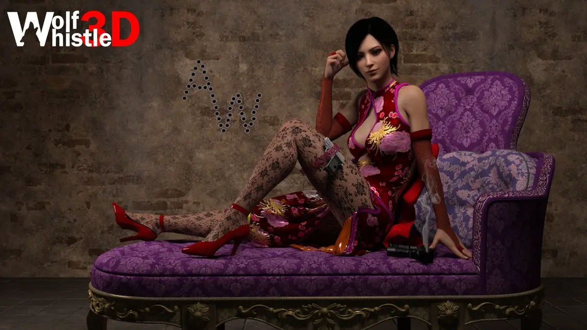 Image 1girls,female,female_only,solo,black_hair,female_focus,solo_female,solo_focus,petite,3d,3d_(artwork),petite_body,petite_female,3d_model,female_human,commission,bandai_namco,feminine,feminine_pose,leggings,petite_breasts,capcom,resident_evil,resident_evil_2,resident_evil_2_remake,ada_wong,namco,tekken,feminine_body,resident_evil_4,resident_evil_4_remake,red_heels,commission_art,petite_girl,wolfwhistle3d,anna_williams_(cosplay),initials,tekken_5