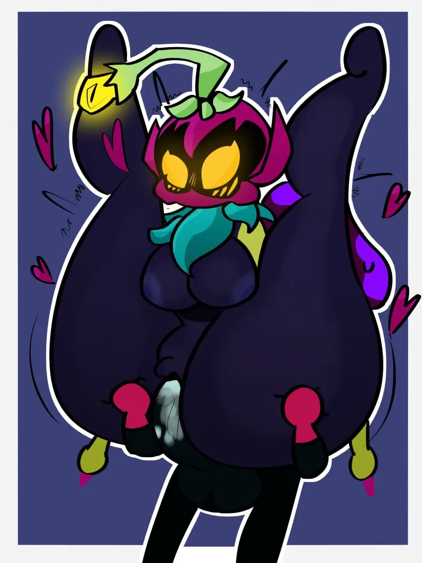 Image 1girls,female,1boy,male,sex,thick_thighs,size_difference,latex,sex_from_behind,brawl_stars,plant,larger_female,mask,mushroom,supercell,masked_female,masked,lily_(brawl_stars),cordelius_(brawl_stars),makiro69