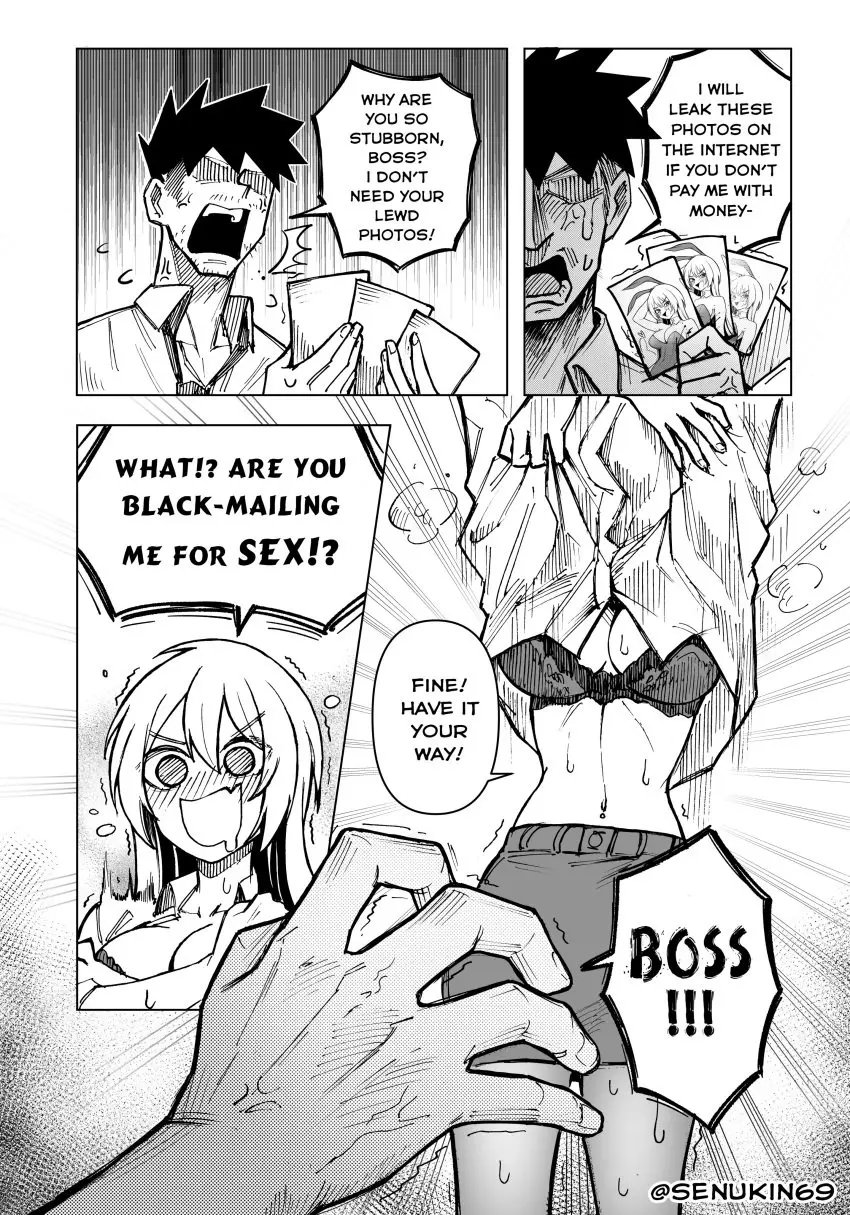 Image 1girls,breasts,clothing,female,1boy,male,artist_name,cleavage,clothes,text,original,original_character,comic,comic_page,motion_lines,english_text,text_bubble,original_characters,twitter_username,lewd,blackmail,4_panel_comic,stripping,horneebogor7709,senukin_(artist),lewd_pictures,picture_(object),pictures,twitter_handle,unintentional_blackmail