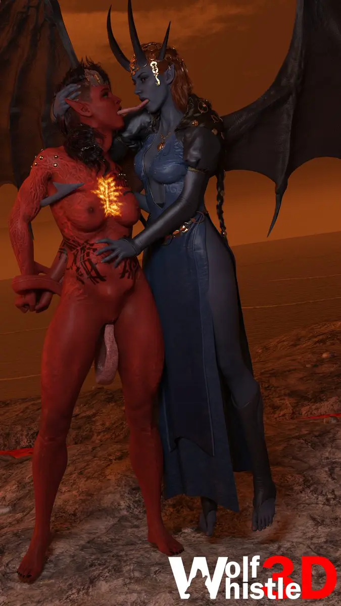 Image female,female_only,2girls,nude,female_focus,humanoid,nude_female,naked,3d,clothed_female_nude_female,yuri,3d_(artwork),female_penetrated,submissive_female,naked_female,red_skin,blue_body,3d_model,female/female,dominant_female,femsub,femdom,red_body,baldur's_gate_3,dungeons_and_dragons,baldur's_gate,tiefling,lesbian_kiss,karlach,lesbian_domination,mizora,tiefling_girl,red-skinned_female,wolfwhistle3d,cfnf
