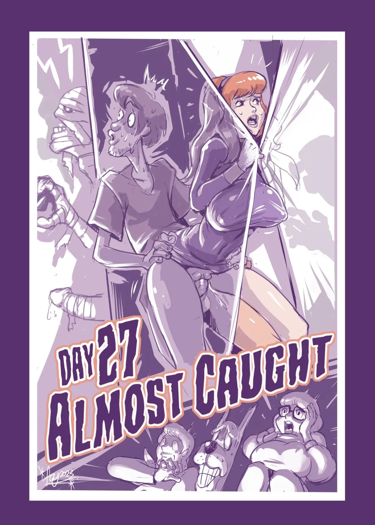 Image breasts,clothing,female,human,2girls,male,penis,straight,sweat,doggy_style,glasses,male/female,monster,penis_in_pussy,scared,multiple_boys,canine,domestic_dog,sweating,straight_sex,4boys,daphne_blake,scooby-doo,shaggy_rogers,velma_dinkley,mummy,fred_jones,faymantra,scooby-doo_(character)