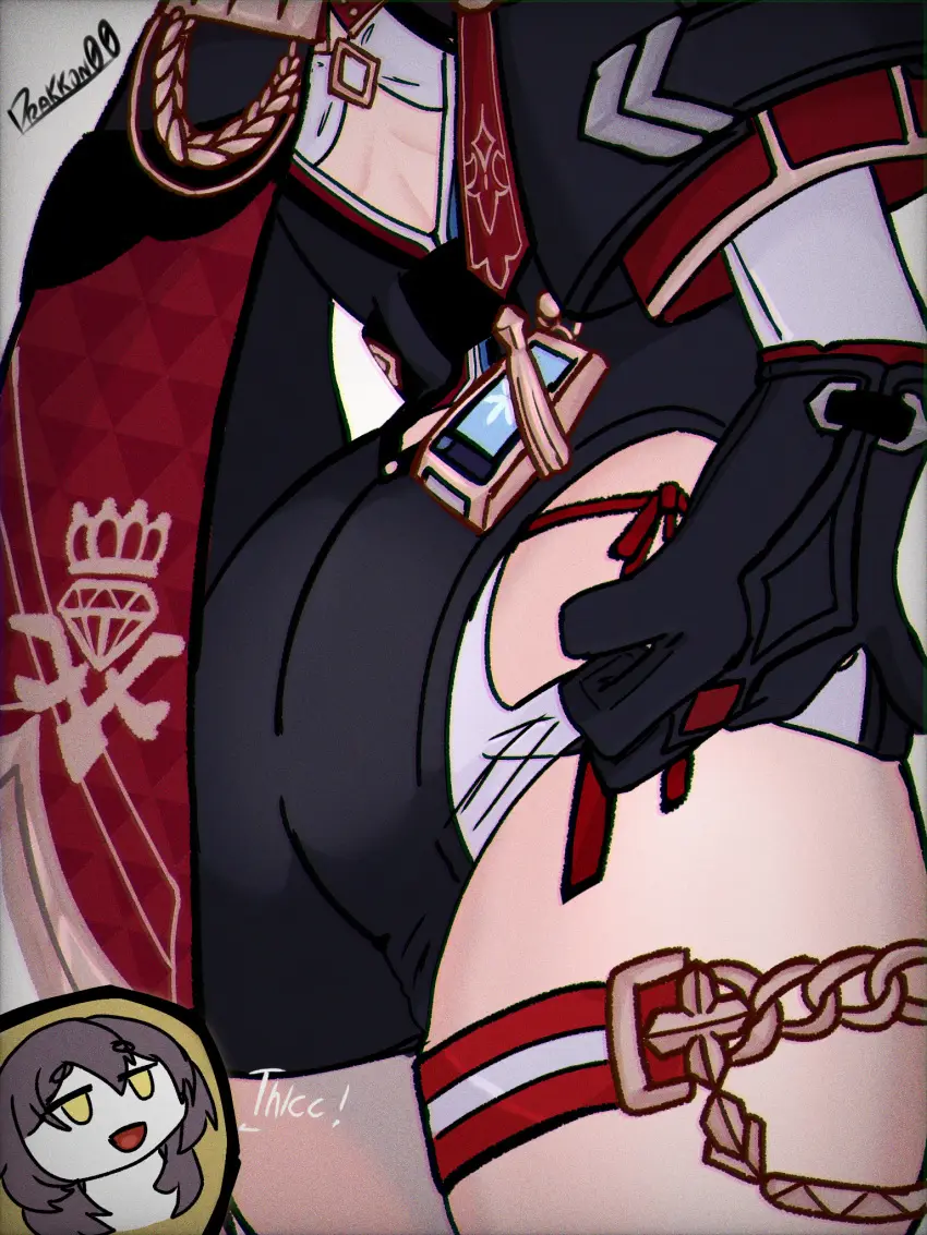 Image big_ass,big_butt,thick_thighs,mihoyo,hoyoverse,honkai:_star_rail,honkai_(series),stelle_(honkai:_star_rail),topaz_(honkai:_star_rail),drakkon00