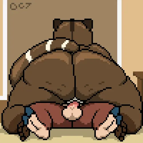 Image female,male,nude,penis,pussy,tail,lying,on_back,furry,ass,sex,duo,digital_media_(artwork),balls,male/female,size_difference,anthro,vaginal_penetration,penetration,female_on_top,animated,fur,genitals,loop,low_res,mammal,female_penetrated,male_penetrating,male_on_bottom,smaller_male,raccoon,from_front_position,brown_fur,male_penetrating_female,bovid,penile,1:1,brown_body,larger_female,rule_63,penile_penetration,caprine,goat,procyonid,dreamworks,larger_penetrated,genderswap_(mtf),genderswap,on_bottom,on_top,short_playtime,paramount_pictures,pixel_(artwork),pixel_animation,reverse_missionary_position,mtf_crossgender,larger_on_top,joey_(spice),over_the_hedge,oystercatcher7,rj_(over_the_hedge),smaller_on_bottom