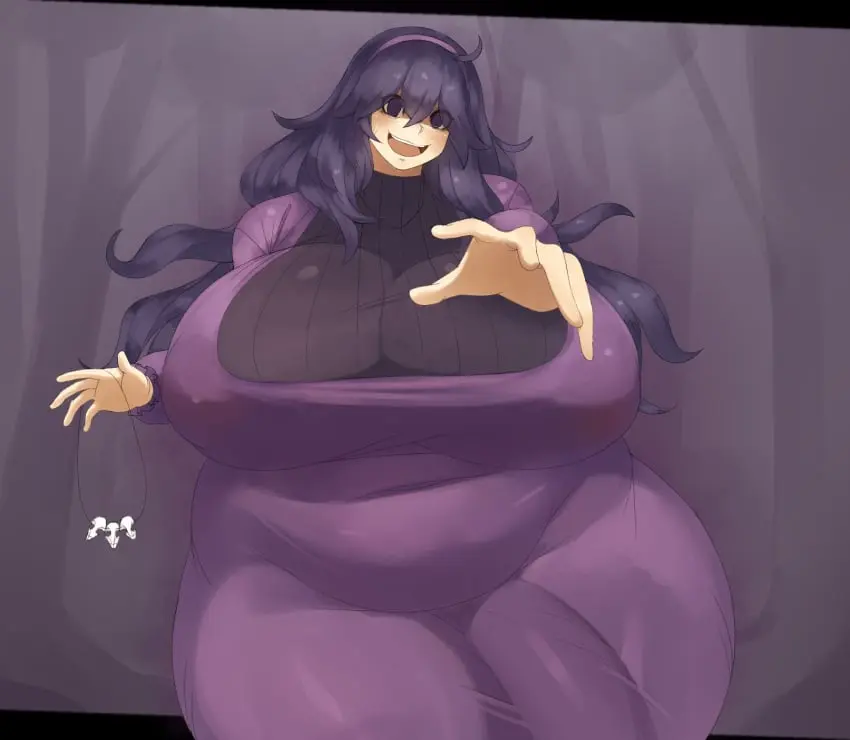 Image 1girls,breasts,clothed,clothing,female,hi_res,human,light-skinned_female,light_skin,long_hair,looking_at_viewer,simple_background,solo,standing,black_hair,penis,pokemon,thick_thighs,thighs,voluptuous,1futa,futanari,intersex,light-skinned_futa,wide_hips,hips,huge_breasts,massive_breasts,pale-skinned_female,purple_eyes,futa_only,pale_skin,purple_hair,nintendo,chubby,fully_clothed,overweight,overweight_female,bbw,pokemon_xy,venus_body,hex_maniac,pale-skinned_futa,overweight_futa,stackydraws
