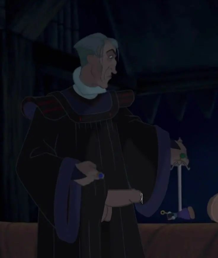 Image grey_hair,solo,male,penis,disney,male_only,old_male,pre_cum,claude_frollo,judge_claude_frollo,the_hunchback_of_notre_dame