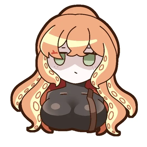 Image 1girls,big_breasts,breasts,female,humanoid,freckles,orange_hair,ginger,green_eyes,tentacle_hair,ginger_hair,project_moon,limbus_company,ishmael_(limbus_company),wetsuit