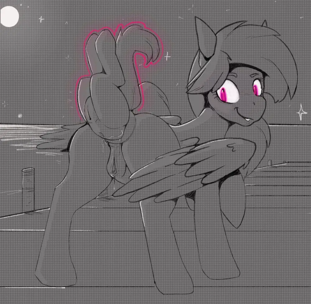 Image female,pussy,duo,water,anal,size_difference,wings,anus,clitoris,mythology,moon,night,genital_fluids,bodily_fluids,genitals,mammal,precum,precum_drip,female/female,dripping,hasbro,my_little_pony,mythological_creature,feral,larger_female,clitoral_winking,equid,equine,horse,pegasus,pony,light,moonlight,vore,mythological_equine,anal_vore,psychic_powers,telekinesis,wax_feather