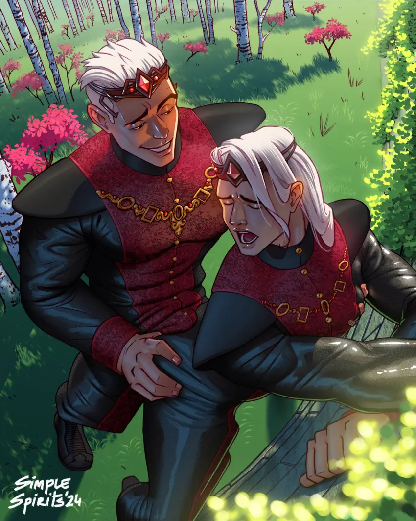Image clothing,hi_res,highres,male,2boys,male/male,male_only,yaoi,gay,bara,bulge,tight_clothing,dominant,dominant_male,domination,gay_domination,2024,simplespirits