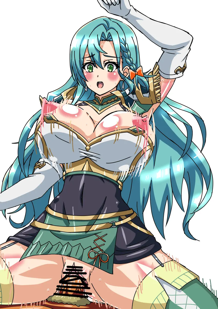 Image 1girls,blush,breasts,breasts_out,female,long_hair,nipples,open_mouth,very_long_hair,white_background,1boy,blue_hair,elbow_gloves,gloves,male,penis,pussy,sweat,earrings,female_focus,sex,thick_thighs,thighs,aqua_hair,wide_hips,armpits,cowgirl_position,bare_thighs,midriff,solo_focus,ass_visible_through_thighs,green_eyes,spread_legs,vaginal_penetration,censored,nintendo,braid,hair_between_eyes,female_on_top,hourglass_figure,straddling,covered_navel,fire_emblem,bodystocking,boots,arm_up,fire_emblem_engage,garter_straps,pelvic_curtain,bursting_breasts,thigh_boots,chloe_(fire_emblem),ezsm5857