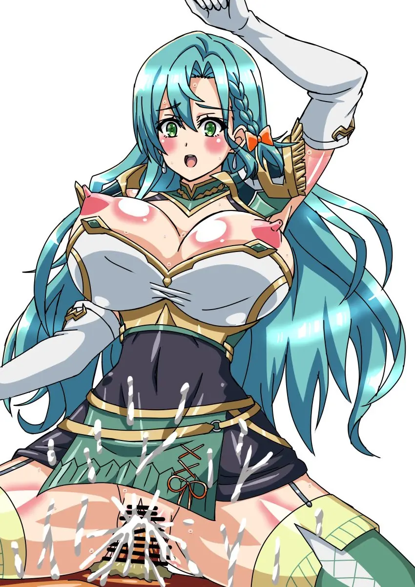 Image 1girls,blush,breasts,breasts_out,female,long_hair,nipples,open_mouth,very_long_hair,white_background,1boy,blue_hair,cum,elbow_gloves,gloves,male,penis,pussy,sweat,earrings,female_focus,sex,thick_thighs,thighs,aqua_hair,wide_hips,armpits,cowgirl_position,bare_thighs,midriff,solo_focus,ass_visible_through_thighs,cum_in_pussy,cum_inside,green_eyes,spread_legs,vaginal_penetration,censored,nintendo,braid,hair_between_eyes,female_on_top,hourglass_figure,straddling,cum_on_body,covered_navel,fire_emblem,bodystocking,boots,arm_up,fire_emblem_engage,garter_straps,cum_on_lower_body,pelvic_curtain,bursting_breasts,cum_on_leg,thigh_boots,chloe_(fire_emblem),ezsm5857