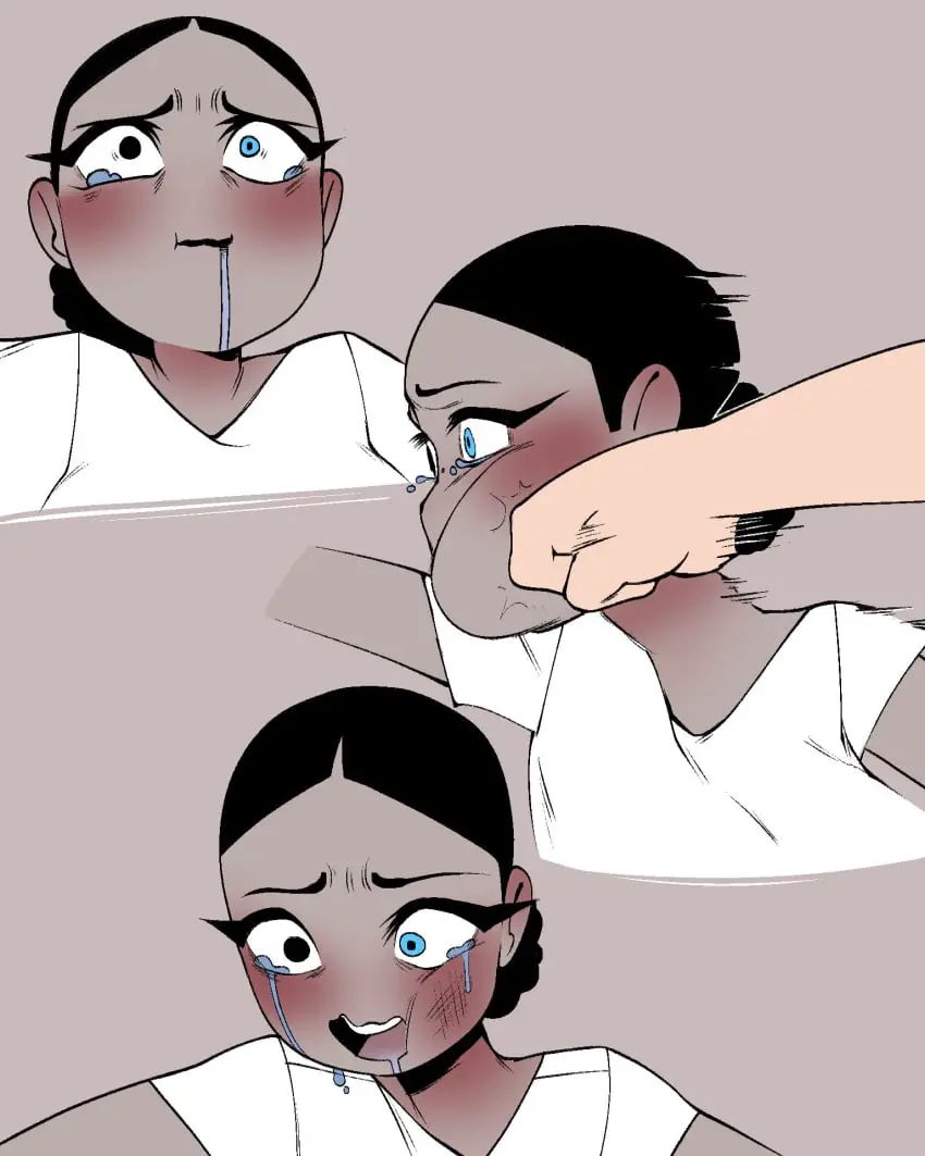 Image 1girls,female,1boy,male,crying,comic,punching,ryona,abuse,punch,5hitzzzu,boombita,funcu,funculicious,meatcuteshii,pinkbobatoo,skiddioop,stereodaddy,mommy_niko