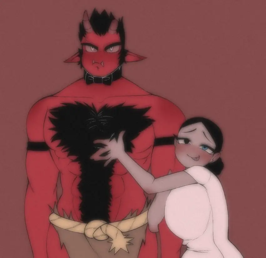 Image female,male,demon,5hitzzzu,boombita,funcu,funculicious,meatcuteshii,pinkbobatoo,skiddioop,stereodaddy,mommy_niko