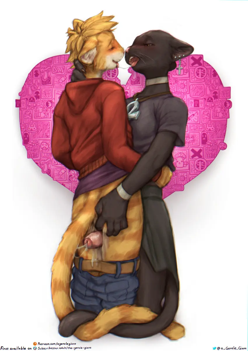 Image blush,clothed,clothing,female,hi_res,pants,cum,male,penis,tail,choker,sex,erection,humanoid_penis,patreon,crossdressing,jewelry,male/female,saliva_string,twitter,pants_down,piercing,absurd_res,necklace,closed_eyes,saliva,romantic_sex,genital_fluids,skirt,bodily_fluids,fur,genitals,mammal,multicolored_body,multicolored_fur,black_body,ear_piercing,bracelet,foreskin,uncircumcised,partially_clothed,orange_body,feline,white_body,humanoid_genitalia,hoodie,brown_fur,topwear,brown_body,orange_fur,white_fur,felid,thigh_sex,red_topwear,domestic_cat,felis,tail_coil,blue_pants,denim,jeans,red_clothing,blue_jeans,hand_on_butt,black_fur,stripes,black_clothing,bottomwear,bottomwear_down,blue_bottomwear,blue_clothing,black_bottomwear,whiskers,striped_body,striped_fur,black_skirt,entwined_tails,cum_on_leg,crossdressing_male,the_gentle_giant,denim_bottomwear,denim_clothing,subscribestar,cum_on_tail,red_hoodie,ankh_necklace,lucious_septimus,natalie_andersson