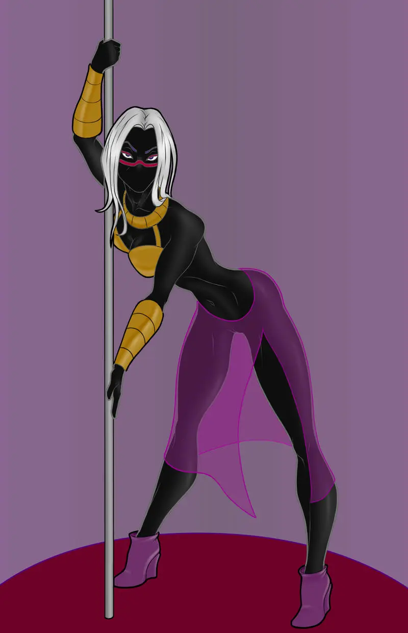 Image female,alien,alien_girl,stripper_pole,looney_tunes,warner_brothers,alien_humanoid,duck_dodgers,martian,martian_(duck_dodgers),queen_tyr'ahnee,orr-malus