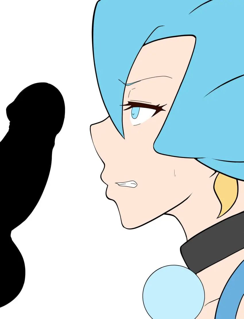 Image 1girls,female,hi_res,nipples,blue_eyes,blue_hair,male,oral,penis,pokemon,faceless_male,sex,fellatio,ponytail,side_view,censored,censored_penis,nintendo,oral_sex,pokemon_hgss,before_oral,gym_leader,pokemon_gsc,clair_(pokemon),notaku