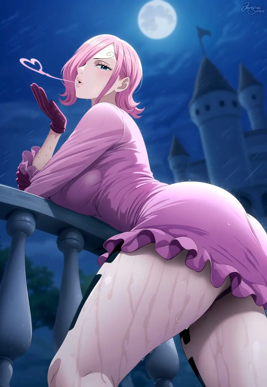 Image female,female_only,one_piece,ai_generated,solo_female,vinsmoke_reiju,jemmasoria