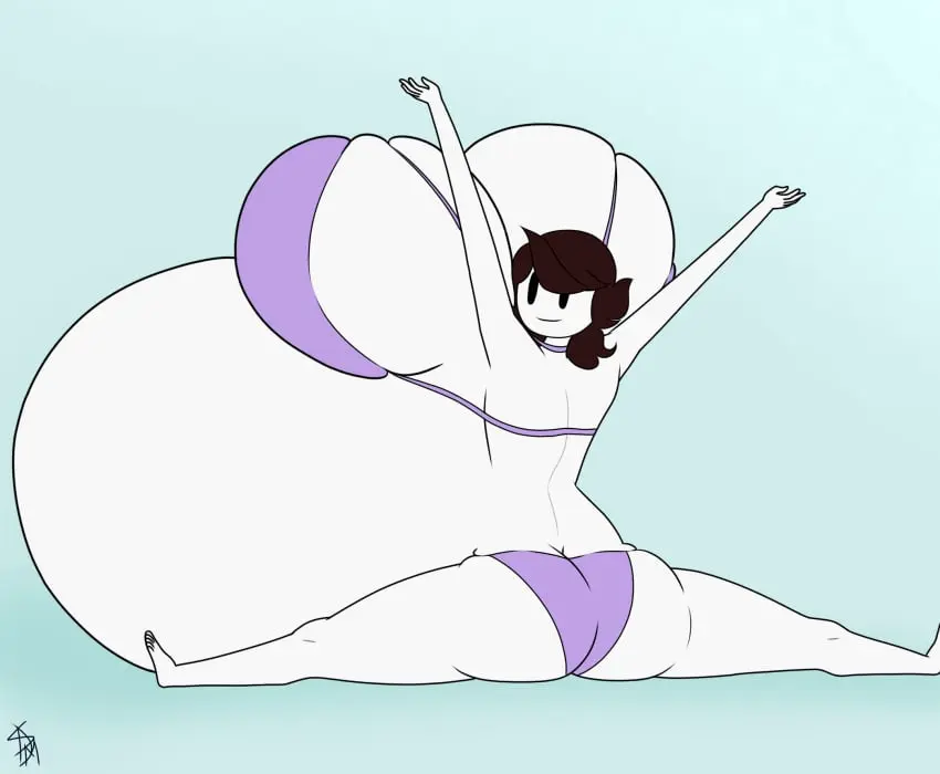 Image 1girls,big_breasts,breasts,female,bikini,white_skin,pregnancy,pregnant,pregnant_belly,pregnant_female,hyper_breasts,hyper_pregnancy,jaiden,jaiden_animations,cyberpunk1993