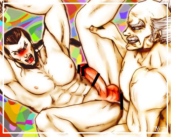 Image male,penis,2boys,anal,anal_sex,male/male,male_only,yaoi,2d,looking_at_partner,gay,gay_sex,censored_penis,legs_up,2d_(artwork),censor_bar,male_penetrating,mature,embarrassed_nude_male,male_focus,old_male,2d_artwork,bandai_namco,anal_insertion,male_penetrated,male_penetrating_male,gay_anal,blushing_profusely,evil_smile,blushing_male,older_male_and_younger_male,mature_male,legs_spread,tekken,unknown_artist,2humans,heihachi_mishima,dirty_old_man,feng_wei,fighters,martial_artist