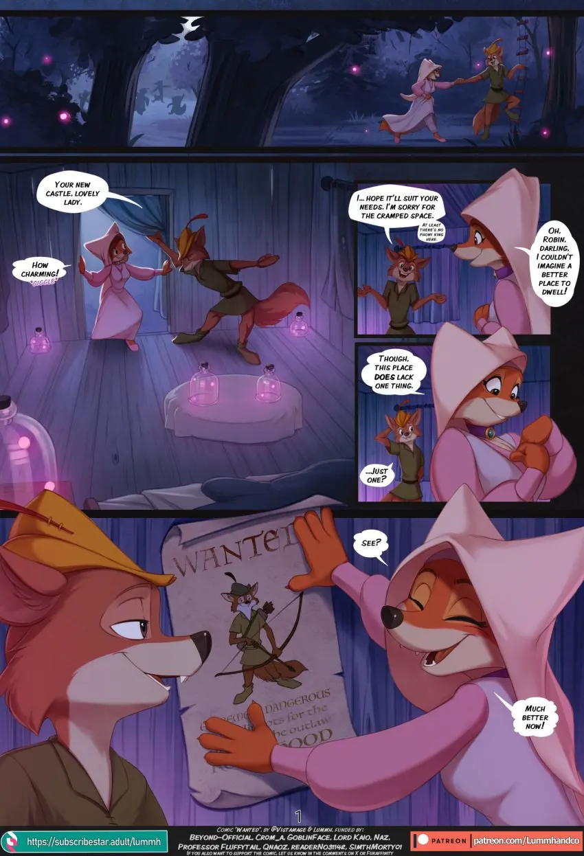 Image female,male,furry,disney,tagme,comic,comic_page,fox_girl,english_text,furry_only,fox,page_number,page_1,maid_marian,robin_hood_(disney),chilllum,robin_hood_(character),1boy1girls