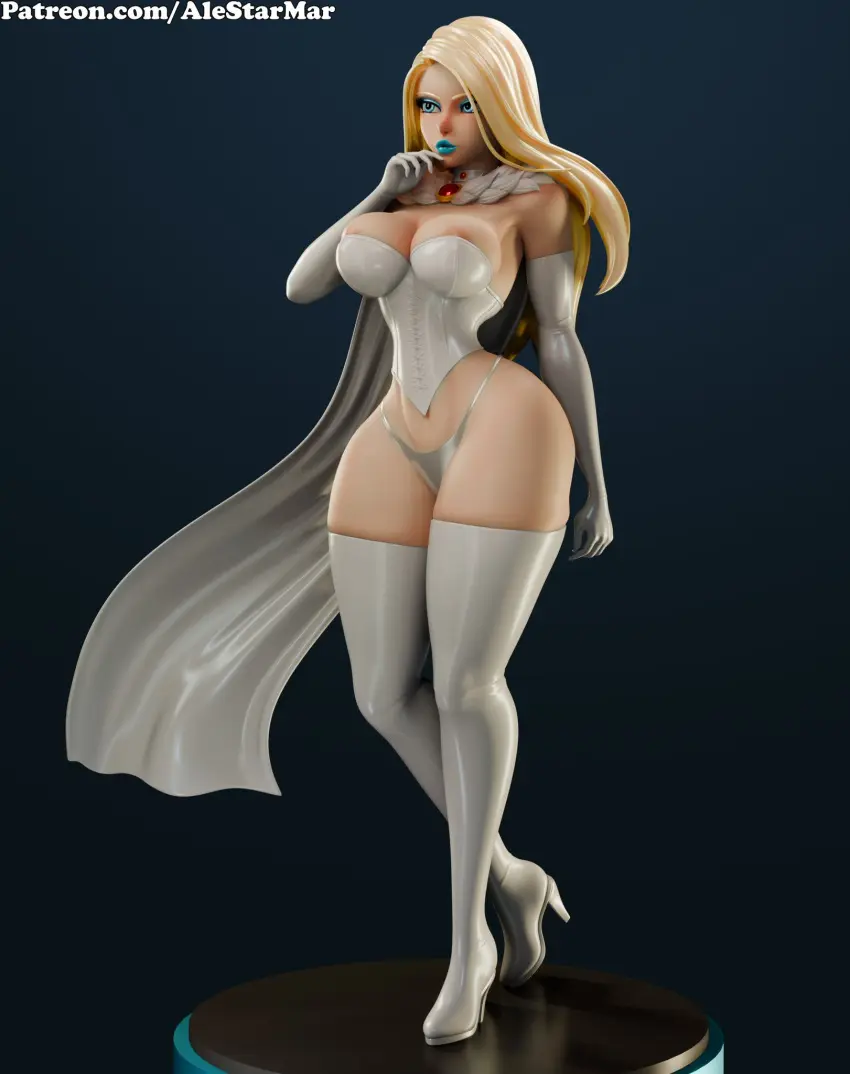 Image 1girls,big_breasts,breasts,female,human,large_breasts,light-skinned_female,light_skin,ass,big_ass,bottom_heavy,female_focus,huge_ass,thick_thighs,thighs,voluptuous,wide_hips,hips,waist,huge_breasts,legs,thick,busty,curvy,curvy_figure,mature_female,3d,hourglass_figure,slim_waist,high_heels,chest,curvaceous,thick_hips,thick_legs,mature,large_ass,top_heavy,marvel,marvel_comics,x-men,high_heel_boots,bust,mutant,emma_frost,white_queen,alestarmar