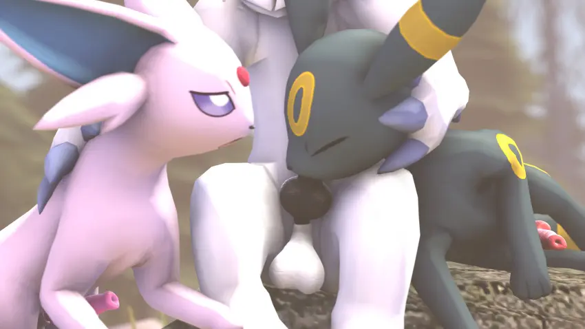 Image hi_res,eeveelution,male,oral,penis,pokemon,pokemon_(species),umbreon,sex,male/male,male_only,digital_media_(artwork),balls,anthro,nintendo,genitals,3d_(artwork),generation_4_pokemon,feral,group,trio,feral_only,16:9,generation_3_pokemon,generation_2_pokemon,source_filmmaker,espeon,widescreen,absol