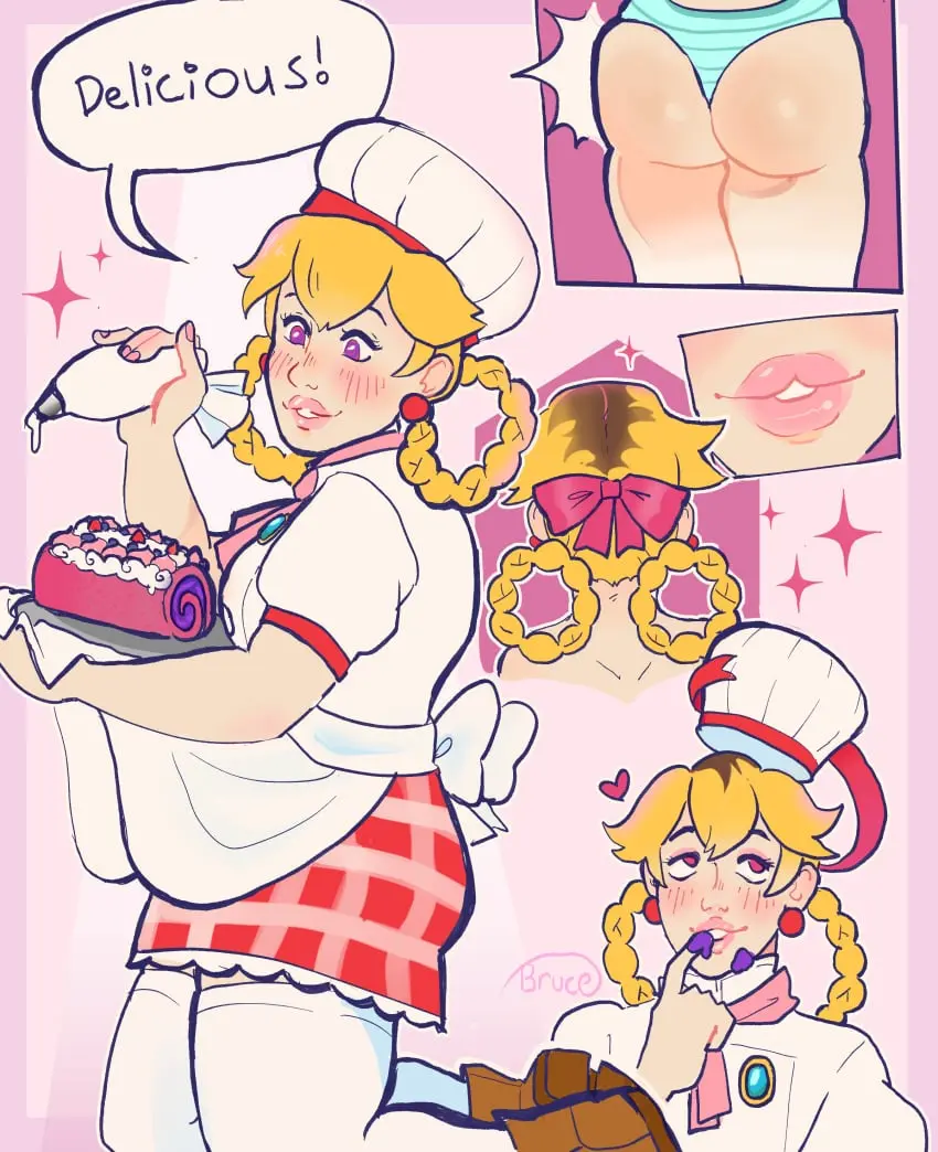 Image female,panties,blonde_hair,mario_(series),big_thighs,princess_peach,transformation,hypnosis,braided_hair,ass_expansion,mtf_transformation,png,food,lip_expansion,cake,bimbofication,strawberry,princess_peach:_showtime!,blueberry,hypnotic_accessory,nsfwbrucie,patissiere_peach,stepfordization