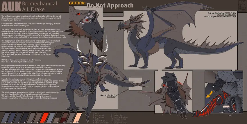 Image hi_res,furry,mythology,cyborg,scalie,mythological_creature,dragon,mythological_scalie,machine,robot,cybernetics,model_sheet,mecha