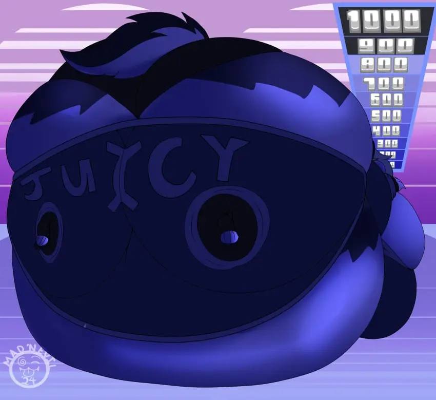 Image 1girls,big_breasts,breasts,female,furry,big_ass,bubble_butt,huge_ass,thick_thighs,wide_hips,huge_breasts,blueberry_inflation,inflation,hellhound,helluva_boss,loona_(helluva_boss),overweight_female,sunken_limbs,mad_n_evil