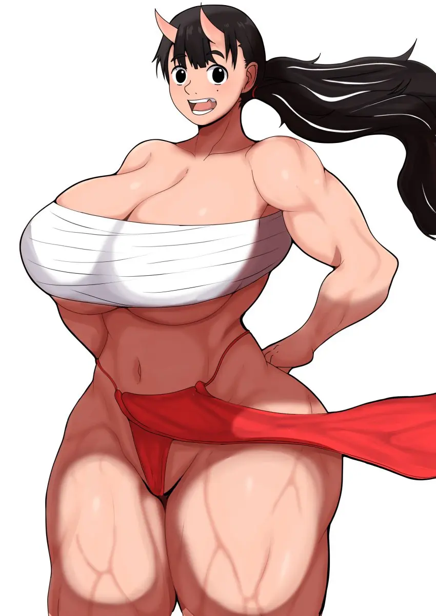 Image breasts,female,thick_thighs,muscular,wide_hips,underboob,huge_breasts,muscular_female,dungeon_meshi,alternate_version_at_source,inutade_(delicious_in_dungeon),w77qzotrrb1oslo