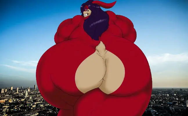 Image red_eyes,black_hair,thick_thighs,massive_ass,grin,mole,rabbit_ears,giantess,ssbbw,amazon,macro,bbw,city,furaffinity,giant,rabbit_tail,rabbit_humanoid,photoshop,german,ass_cheeks,backside,furaffinity_username,50percentgrey,brunhilde,sb127