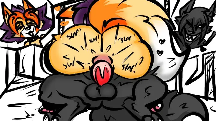 Image female,penis,furry,big_ass,big_penis,bubble_butt,huge_ass,sex,huge_cock,canine,jhenightfox,julie_(jhenightfox),rwolf96