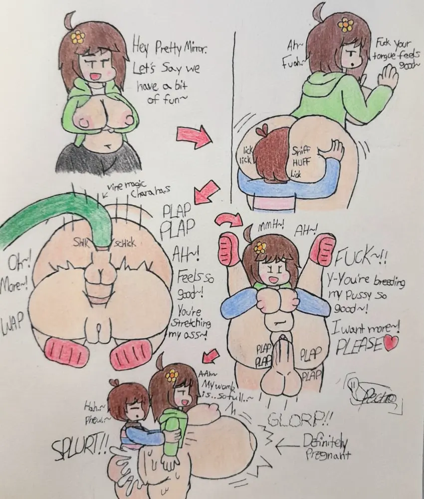 Image 1girls,breasts,breasts_out,female,human,human_only,1boy,cum,male,ass,big_ass,bubble_ass,bubble_butt,huge_ass,thick_thighs,pleasured,smiling,flower_in_hair,anal,anal_sex,femboy,artist_name,belly,big_belly,cum_in_pussy,cum_inside,thick_ass,impregnation,vaginal_penetration,brown_hair,reverse_stand_and_carry_position,reverse_suspended_congress,looking_pleasured,self_upload,cumflation,tentacle,inflation,slightly_chubby,slightly_chubby_female,artist_signature,dialogue,bottomless,chubby,excessive_cum,smaller_male,bottomless_female,magic,undertale,undertale_(series),bottomless_male,traditional_media_(artwork),eating_ass,hands_on_ass,smothering,overflowing_cum,tummy,multiple_poses,licking_ass,anilingus,femboy_on_female,chara,pink_cheeks,red_shoes,traditional_media,vines,frisk,puffy_pussy,undertale_au,smothering_ass,ass_eating,hands_on_wall,huff,toby_fox,penetrated_while_penetrating,lucky_pierre,femboy_frisk,glorp,spectrodraws,storyshift,storyshift_chara,vine