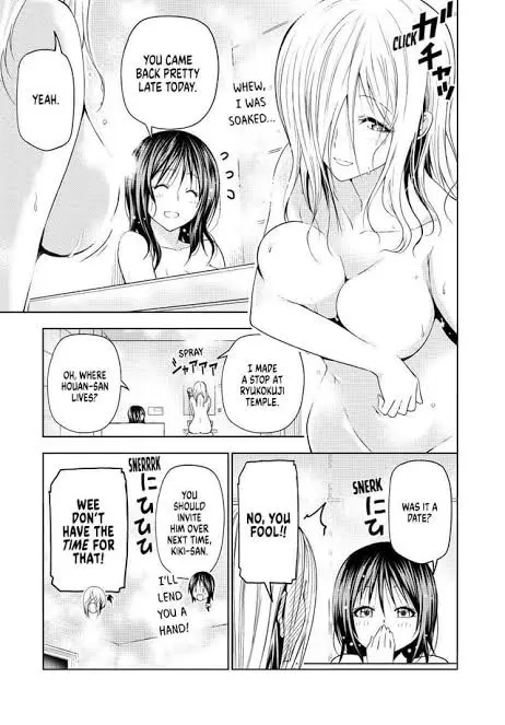 Image big_breasts,breasts,female,shy,wet_hair,bathing,conversation,manga,kiki(temple),kiki_(tenpuru),tenpuru,aoba_yuzuki