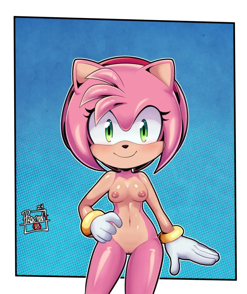 Image 1girls,breasts,female,female_only,smile,furry,small_breasts,pink_nipples,pink_hair,nude_female,nudity,amy_rose,sonic_(series),sonic_the_hedgehog_(series),smaller_female,mobian_(species),female_nudity,furry_girl,nudes,procyon't