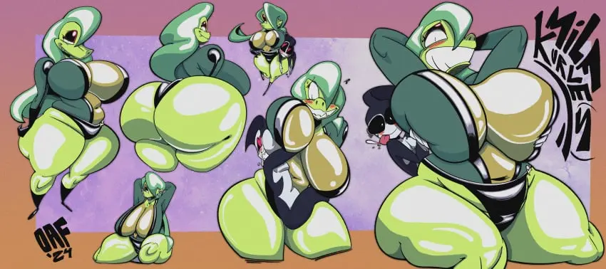 Image big_breasts,breasts,female,large_breasts,boobs,tits,ass,big_ass,thick_thighs,thighs,anthro,thick_ass,chubby,chubby_female,large_ass,leotard,fondling,fondling_breast,grabbing_breasts,action-coaster_(artist),oafworks