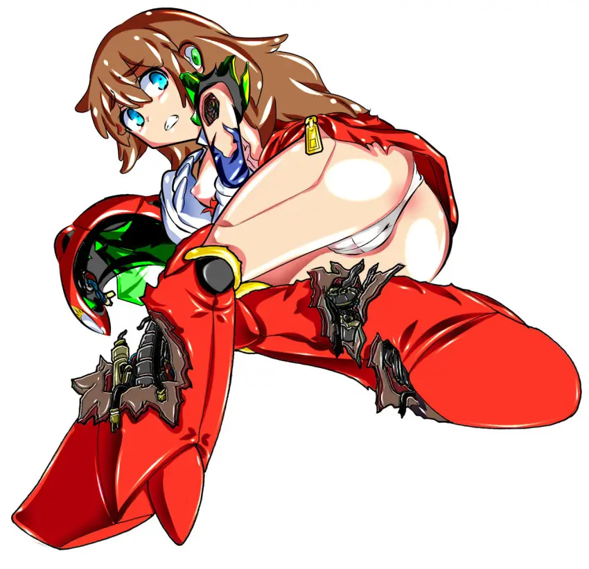Image panties,ass,white_panties,upskirt,motorcycle,kanda_momo,wonder_momo,b_o_t_i_c_o_n,boticon