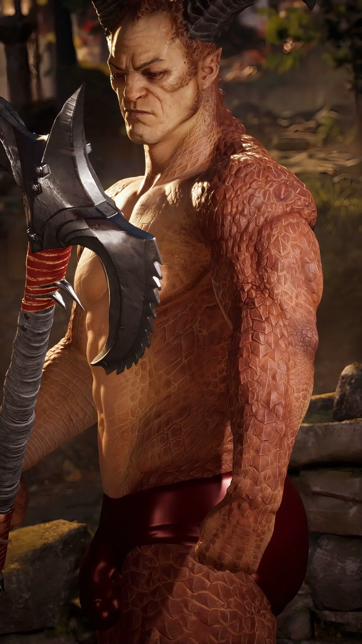 Image hi_res,solo,male,humanoid,male_only,anthro,mythology,animal_humanoid,3d,bulge,horn,scales,scalie,male_focus,solo_male,mythological_creature,dragon,mythological_scalie,humanoid_pointy_ears,dragon_humanoid,2_horns,mortal_kombat,shao_kahn,haviksluz