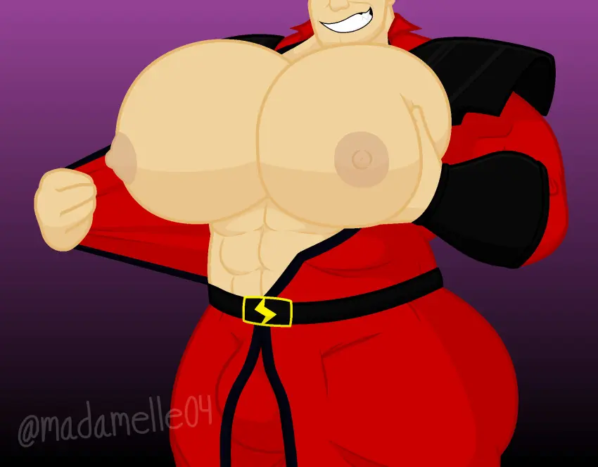 Image big_breasts,breasts,smile,solo,1boy,male,big_butt,muscular,muscular_male,smiling,male_only,yaoi,huge_breasts,bara,bulge,squeezing_breast,solo_male,abs,big_pecs,street_fighter,muscular_chest,huge_pecs,big_chest,huge_chest,wide_shoulders,m_bison,madam-elle,squeezing_pec,squeezing_pecs