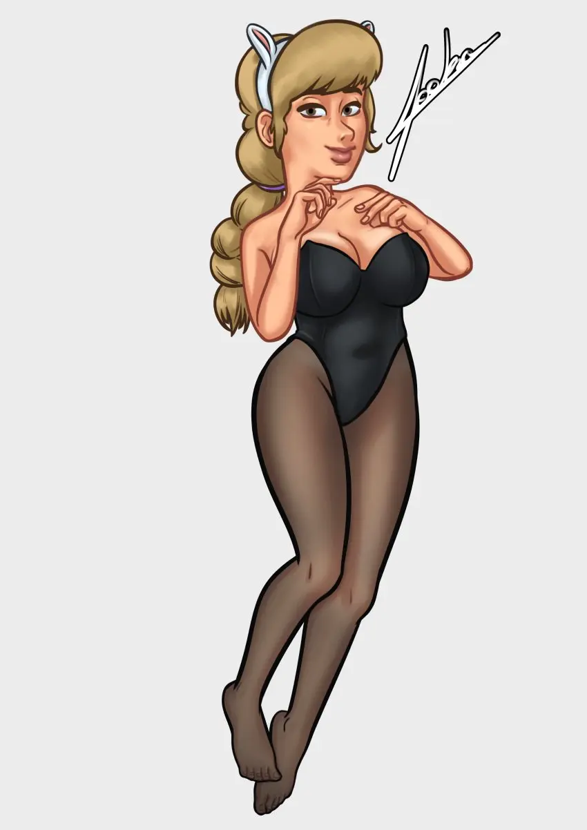 Image 1girls,big_breasts,breasts,female,female_only,light-skinned_female,light_skin,long_hair,looking_at_viewer,simple_background,smile,solo,white_background,female_focus,ponytail,milf,smiling,watermark,cleavage,digital_drawing_(artwork),digital_media_(artwork),solo_focus,2d,blonde_hair,medium_breasts,alternate_version_available,bunny_girl,braid,see-through,2d_(artwork),bunnysuit,legwear,see-through_clothing,braided_hair,costume,bunny_costume,braided_ponytail,joakadraws,summertime_saga,bunny_ear,lucy_(summertime_saga),see-through_legwear