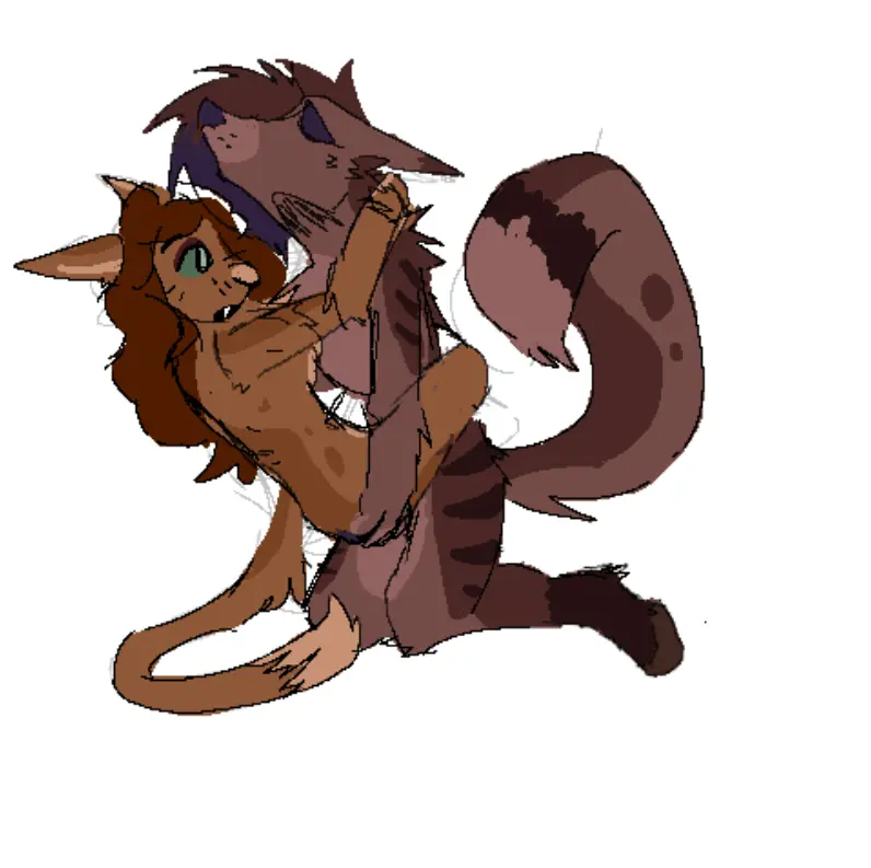 Image female,furry,yuri,carrying,transgender_pride_colors