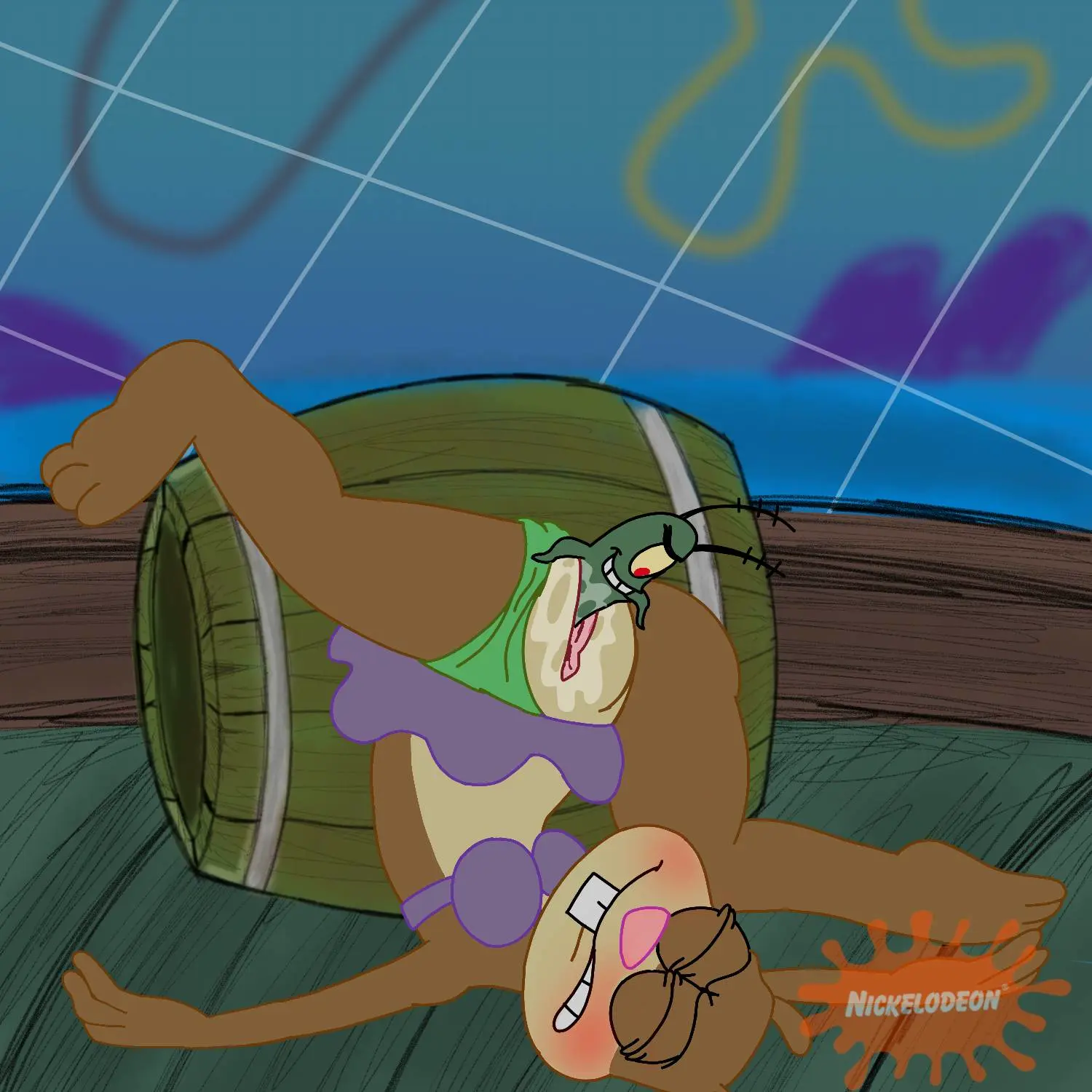 Image 1girls,female,1boy,male,pussy,bikini,furry,size_difference,anthro,legs_up,mammal,legs_apart,rape,smaller_male,larger_female,nickelodeon,upside-down,parody,squirrel,spongebob_squarepants,sheldon_j._plankton,sandy_cheeks,spanky15,copepod,plankton