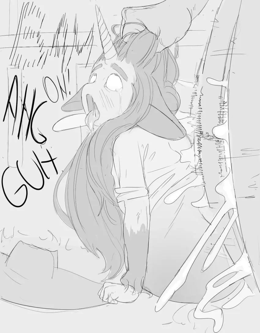 Image clothing,hi_res,long_hair,cum,male,tongue_out,tongue,hat,headwear,anal,anal_sex,cum_in_ass,femboy,male/male,big_belly,headgear,overalls,drooling,anthro,cum_inside,text,mythology,ahe_gao,looking_pleasured,saliva,penetration,cumflation,monochrome,genital_fluids,inflation,bodily_fluids,mammal,horn,sound_effects,excessive_cum,excessive_genital_fluids,cum_explosion,tears,mythological_creature,moan,equid,equine,unicorn,onomatopoeia,touching_hair,mythological_equine,farmer,barn,offscreen_character,offscreen_male,unicorn_horn,hand_in_hair,pulling_hair,wall_(structure),through_wall,hay,cum_on_wall,butterscotch_(wonderslug),dreamy_pride,butterscotch,dreamy_pride_(character)