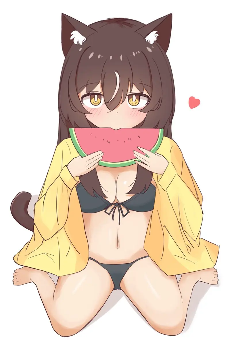 Image cat_ears,cat_tail,heart,reta,war_thunder,leopard_1,watermelon,watermelon_slice