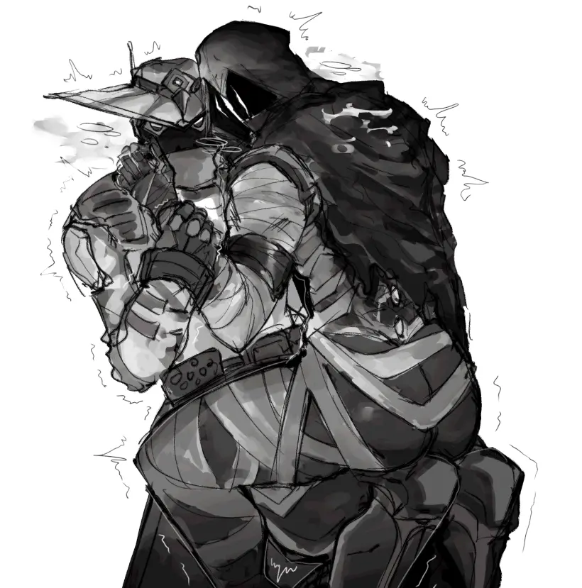Image gloves,male,ass,faceless_male,2boys,male_only,sitting,gay,ass_focus,sitting_on_person,male_focus,bandage,caught,sitting_on_lap,shaking,panting,mask,bandages,valorant,faceless_character,omen_(valorant),masked_male,masked,cypher_(valorant)