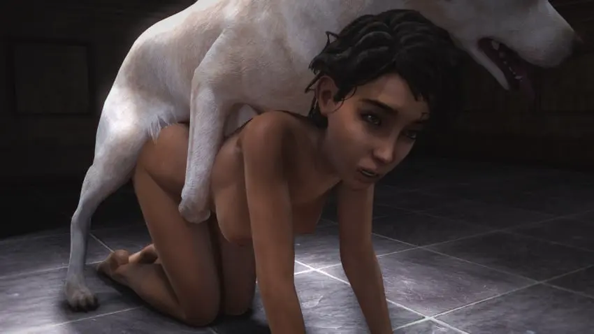 Image 1girls,breasts,brown_eyes,female,large_breasts,nipples,open_mouth,black_hair,nude,short_hair,female_focus,dark_skin,doggy_style,areolae,ambiguous_penetration,nude_female,dark-skinned_female,3d,sfm,feral,zoophilia,source_filmmaker,the_walking_dead,the_walking_dead_game,clementine_(the_walking_dead),lesdias